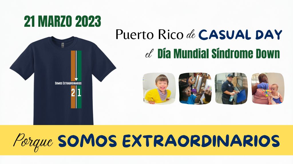Únete al Casual Day de la FPSD en el Día Mundial Síndrome&nbsp;Down