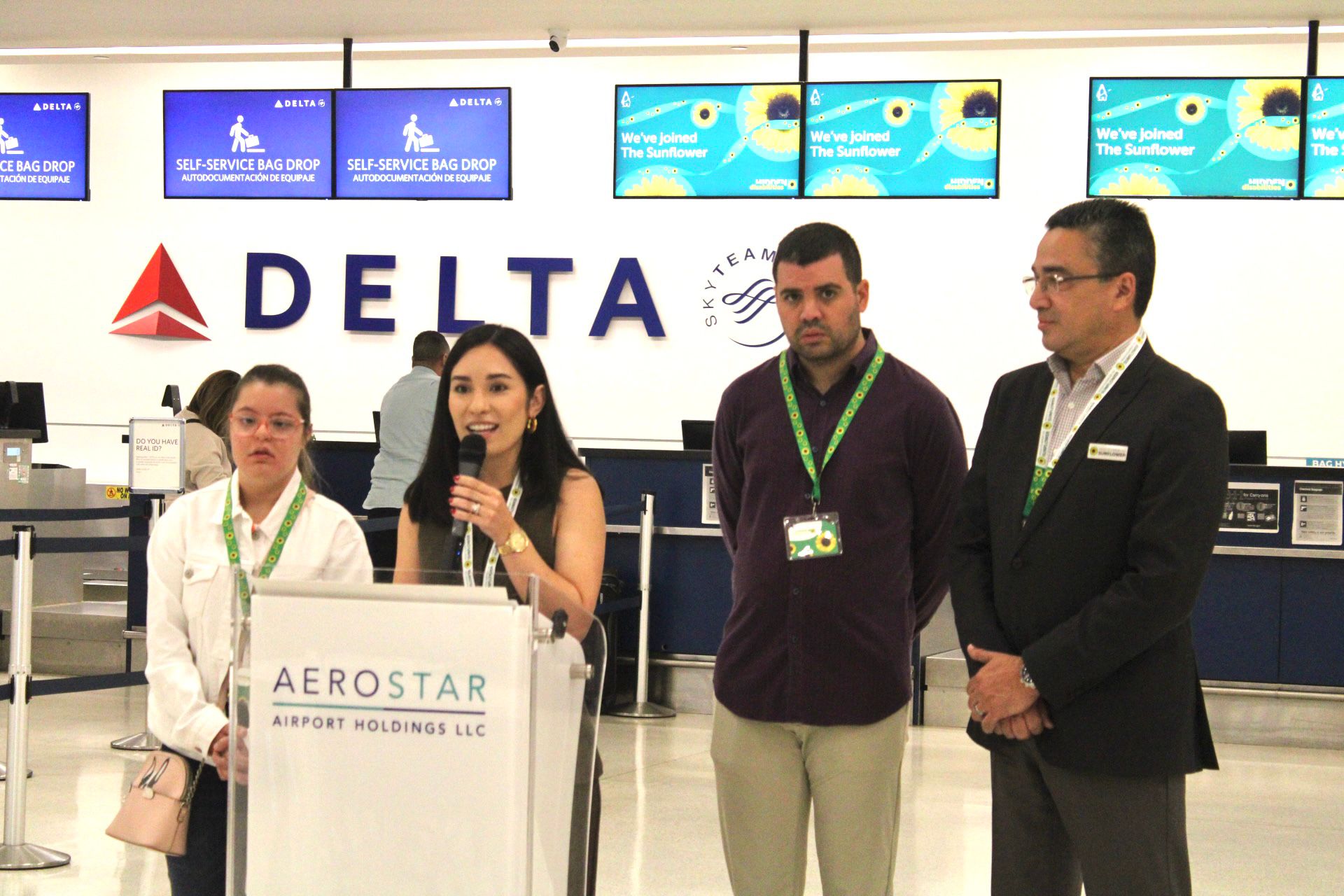 FPSD participa en el lanzamiento del programa Sunflower Hidden Disabilities en el Aeropuerto Luis Muñoz Marín